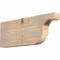 Ekena Millwork Del Monte Smooth Rafter Tail, Douglas Fir, 3 1/2"W x 12"H x 32"L RFT04X12X32DEL00SDF - alternate 1